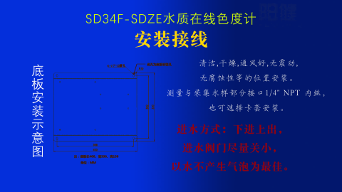 色度在線檢測儀安裝